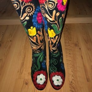 Rockwell Tharp knee high boots